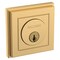 Baldwin Estate Lifetime Satin Brass Deadbolts 8260.044 - alternate 2